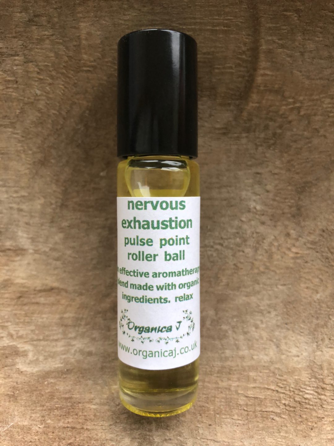 New Aromatherapy Pulse Point Roller Balls Organica J
